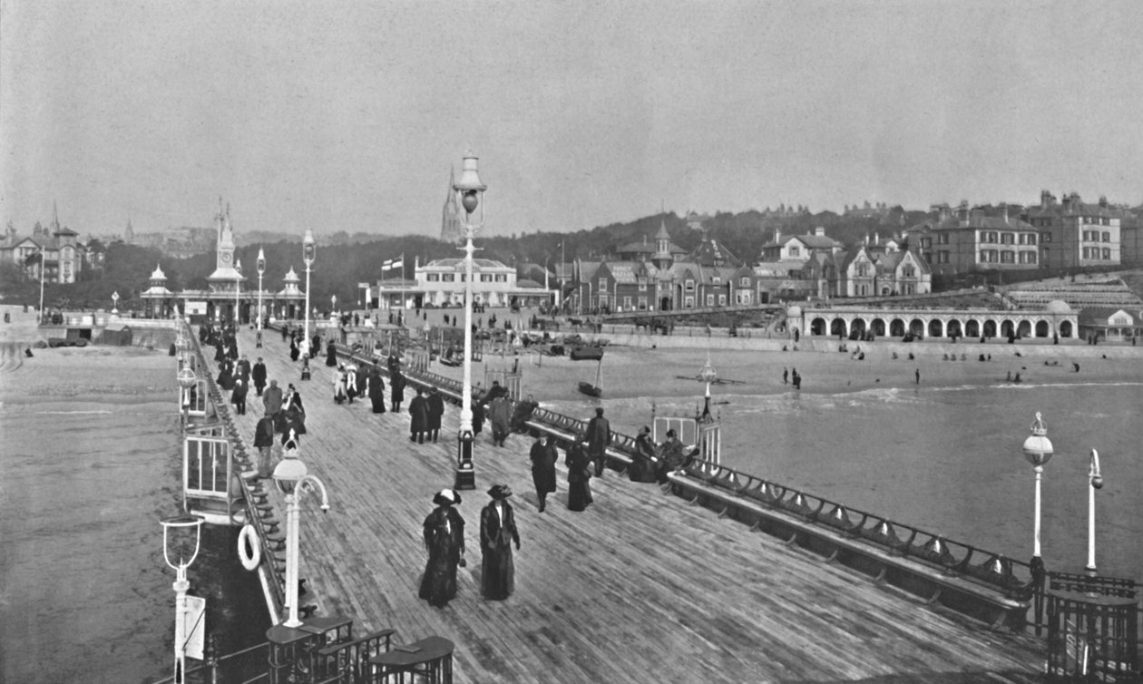 Bournemouth Pier, ca. 1910 von Unbekannt