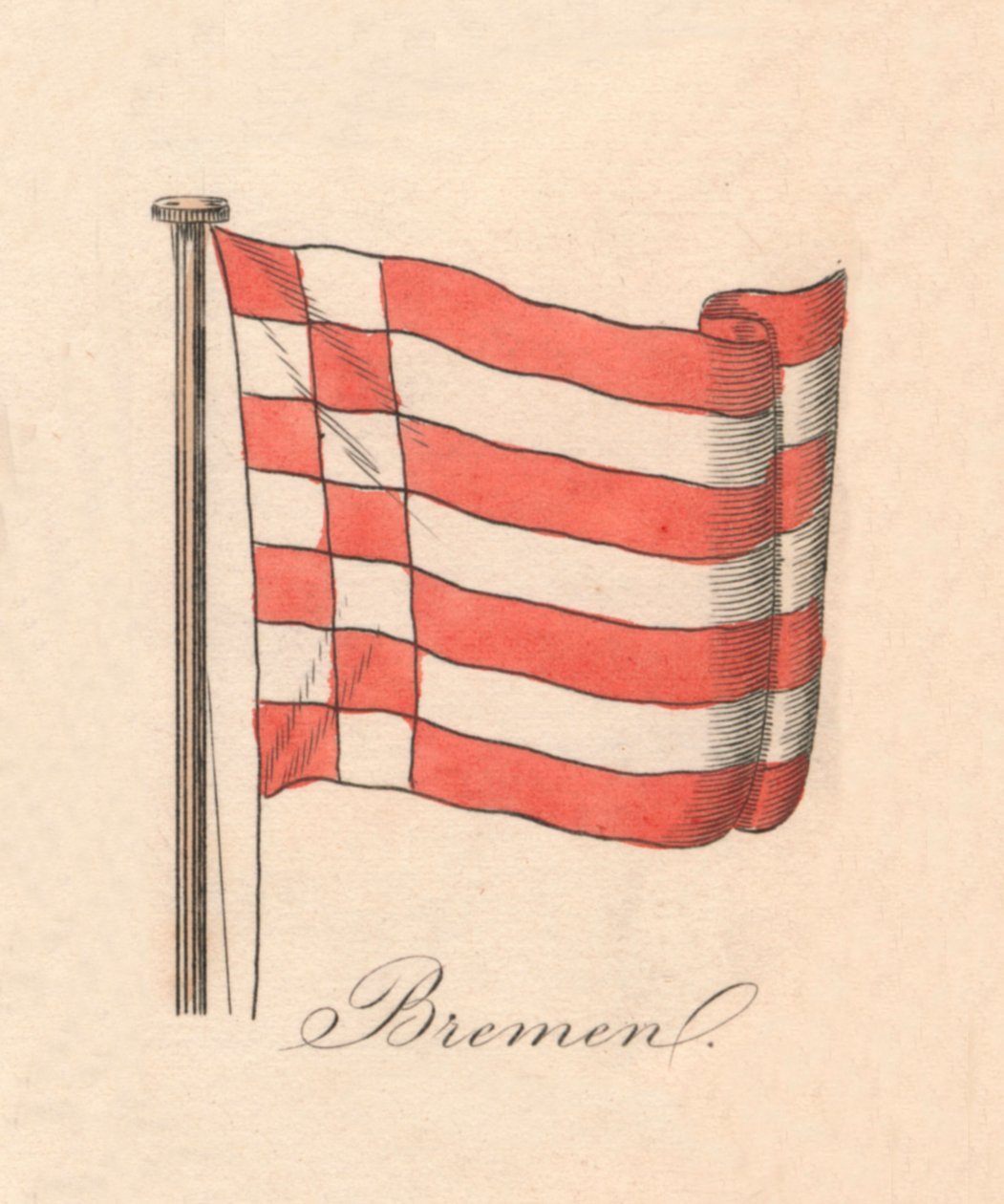 Bremen, 1838 von Unbekannt