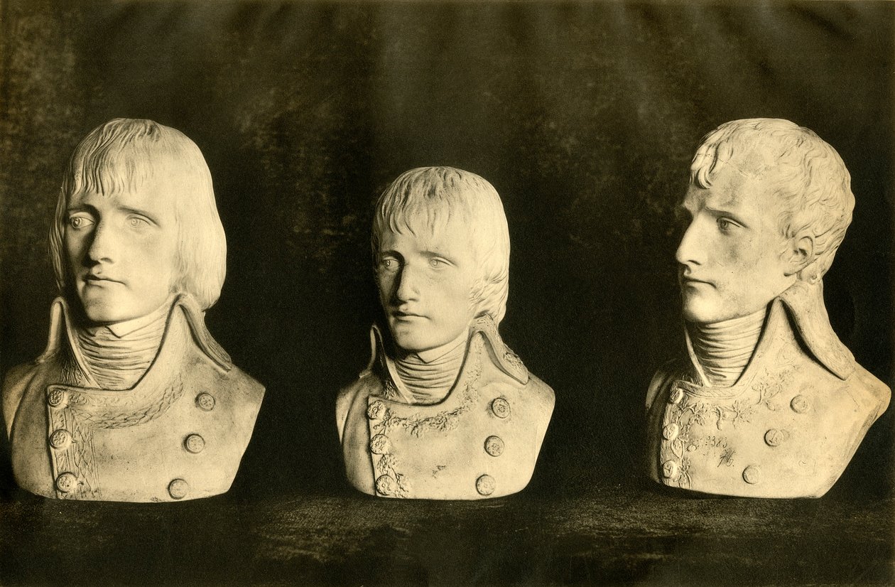 Büsten von Napoleon, spätes 18. Jahrhundert, 1921 von Unbekannt