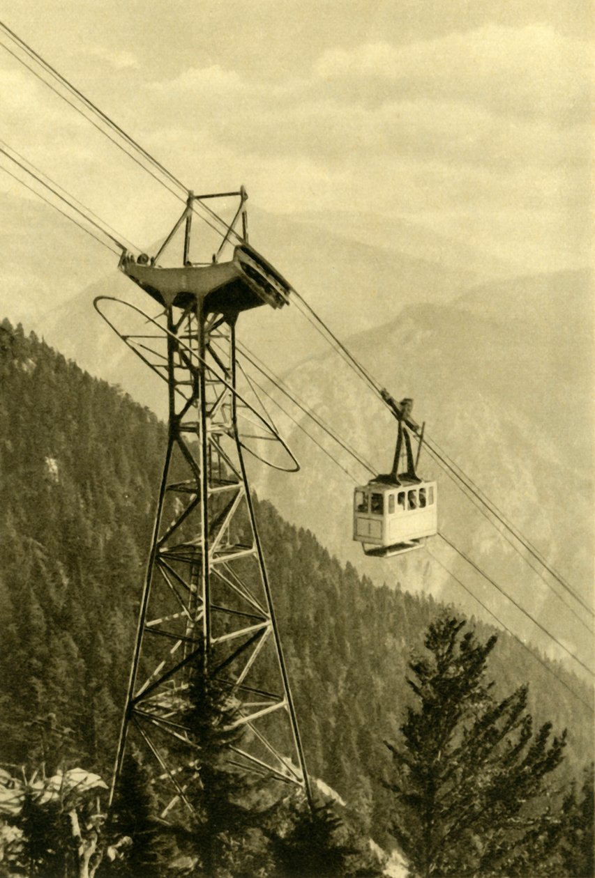 Seilbahn, Raxalpen, Niederösterreich, um 1935 von Unbekannt
