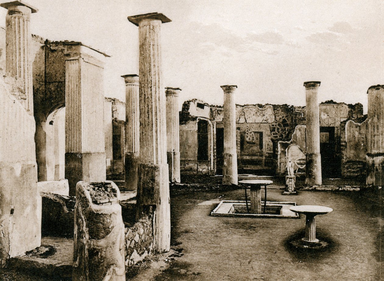 Casa di Marco Olconio, Pompeji, Italien, ca. 1900er von Unbekannt