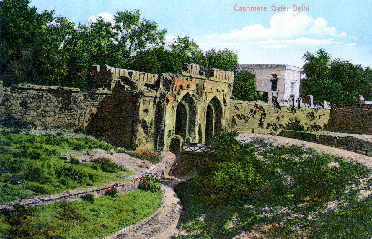 Kaschmir-Tor, Delhi, Indien, 20. Jahrhundert von Unbekannt