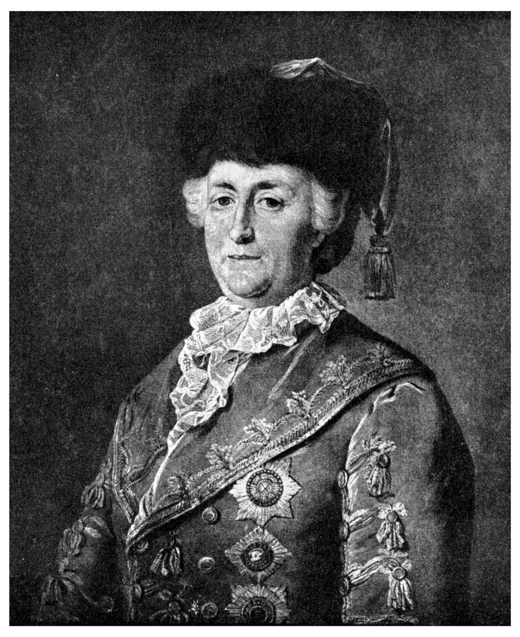Katharina die Große, Kaiserin von Russland von Unbekannt