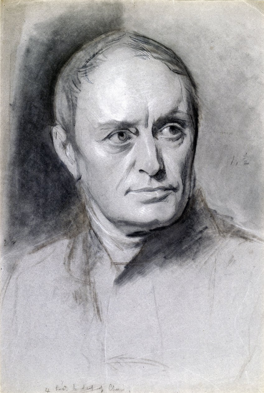 Charles Babbage, Mathematiker und Pionier der Informatik, um 1840 von Unbekannt