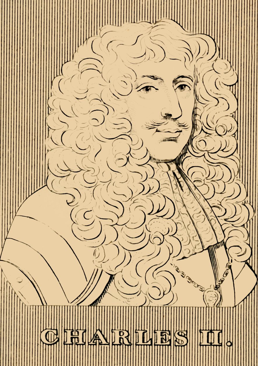 Charles II, 1630-1685, 1830 von Unbekannt