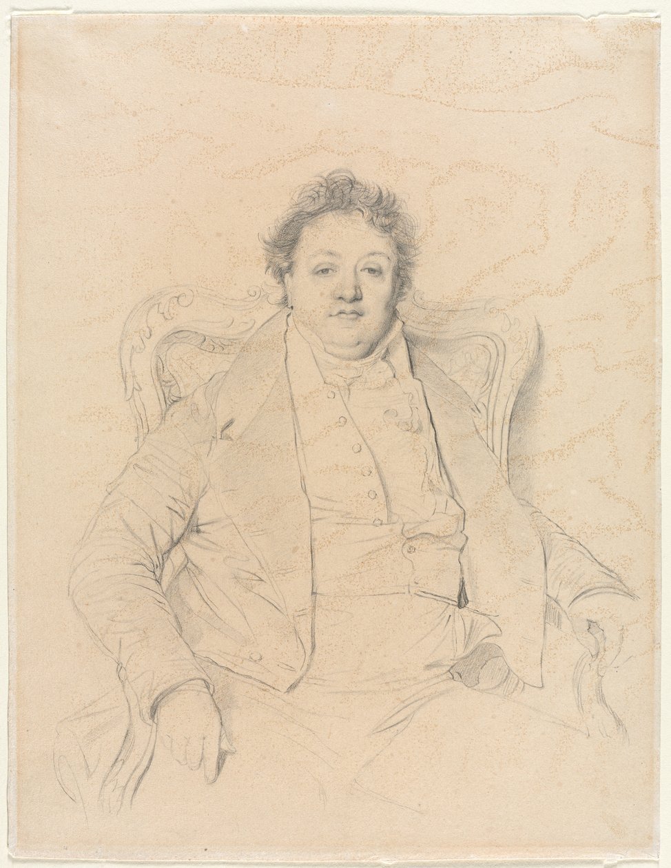 Charles Thévenin, nach Ingres, 1800er von Unbekannt