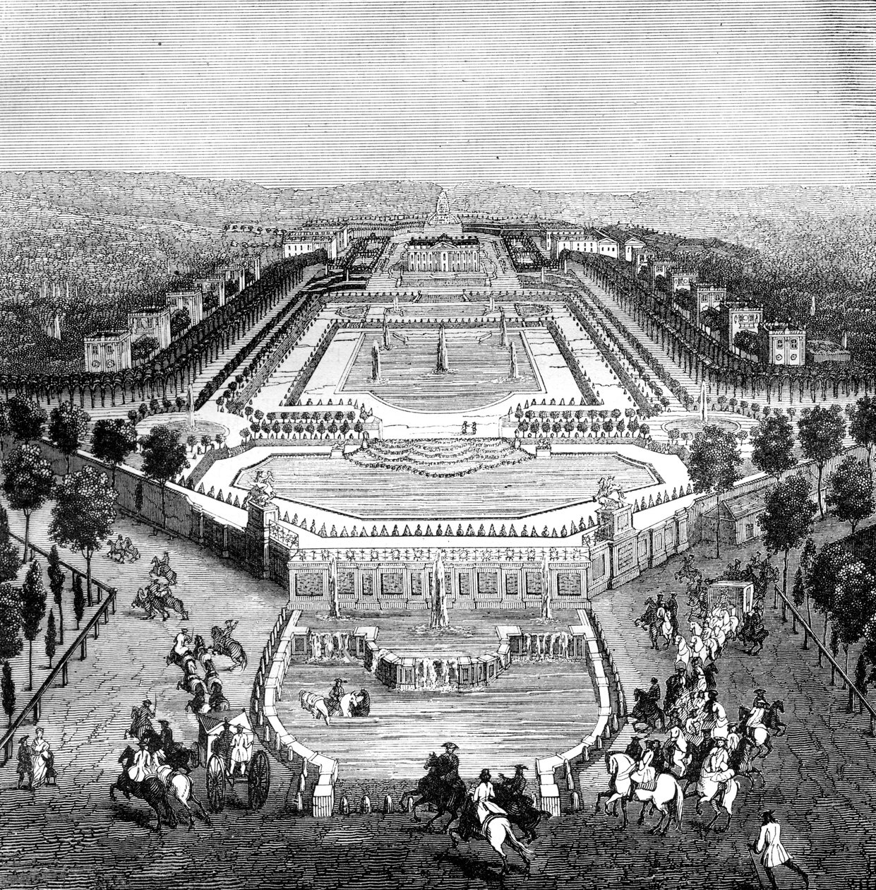 Schloss Marly, Frankreich, 1722 von Unbekannt