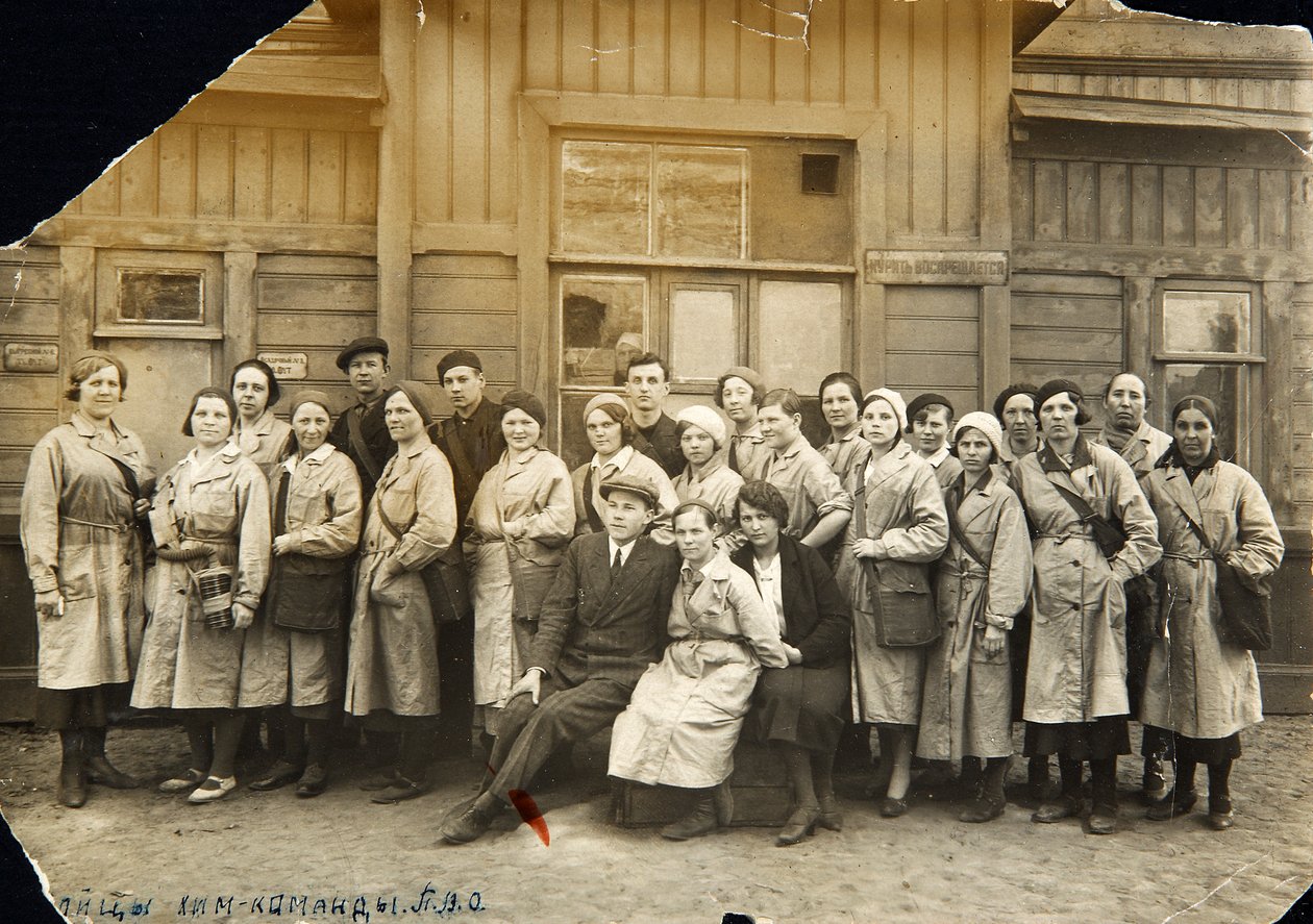 Chemische Verteidigungseinheit PVChO, UdSSR, 1930er Jahre von Unbekannt