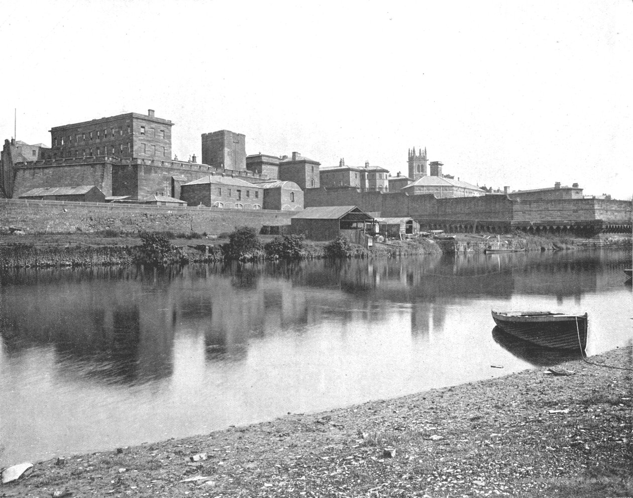 Chester Castle, Cheshire, 1894 von Unbekannt