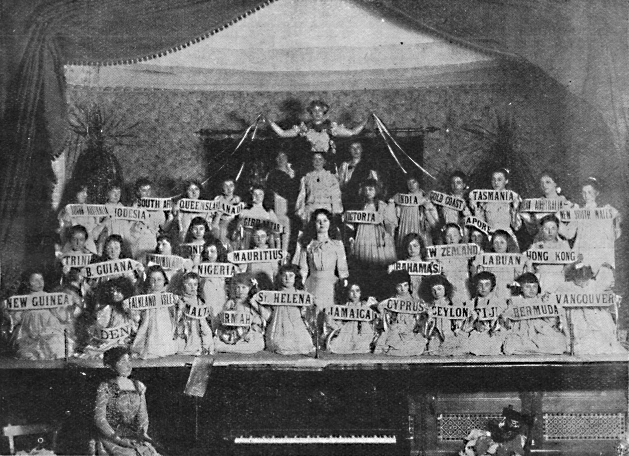 Kinder des Empire, 1900 von Unbekannt