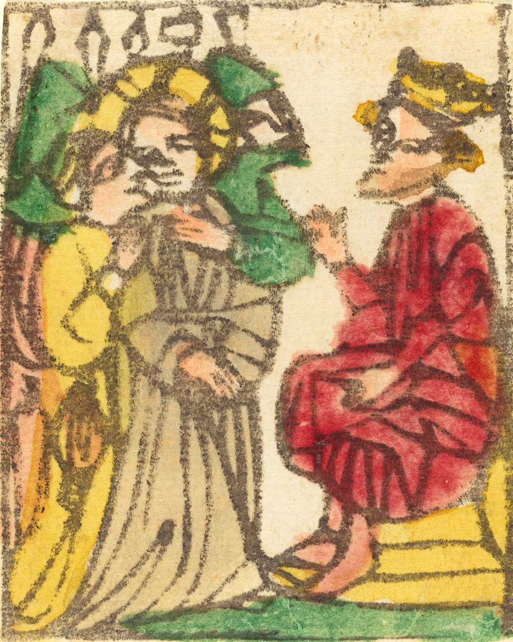 Christus vor Herodes, wahrscheinlich 1425-1450 von Unbekannt