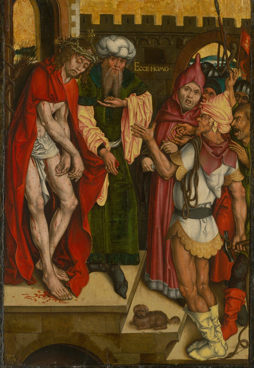 Christus vor Pilatus von Unbekannt