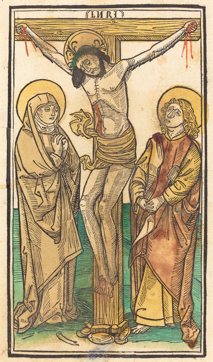 Christus am Kreuz, ca. 1485 von Unbekannt