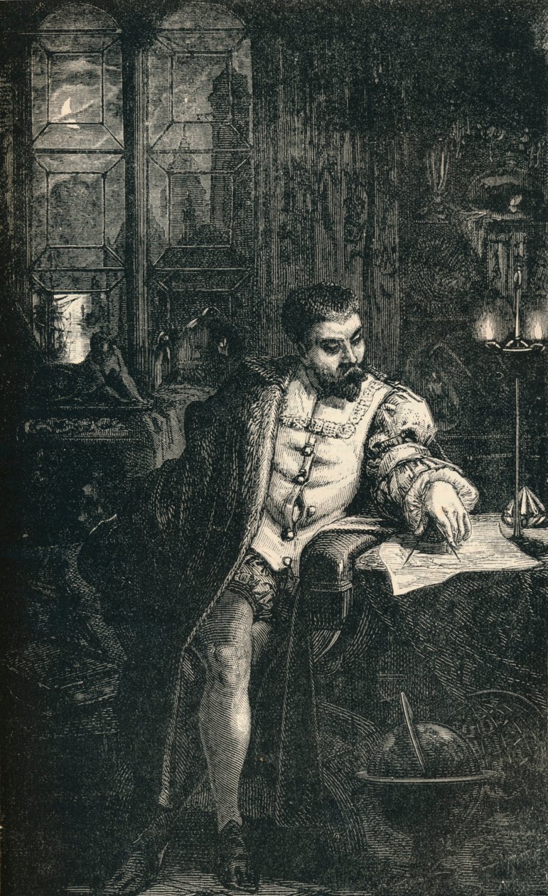 Christoph Kolumbus, 1451-1506, ca. 1910 von Unbekannt