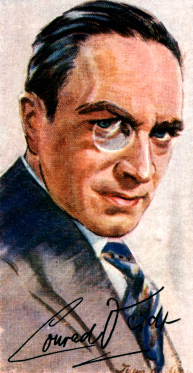 Conrad Veidt, 1893-1943, deutscher Schauspieler, 20. Jahrhundert von Unbekannt