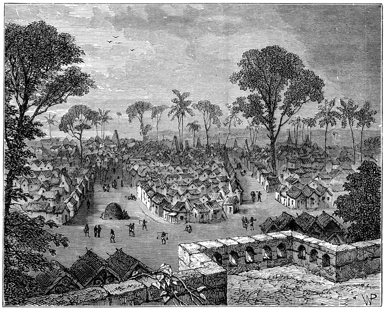 Kumasi, Aschanti-Krieg, Afrika, 1900 von Unbekannt