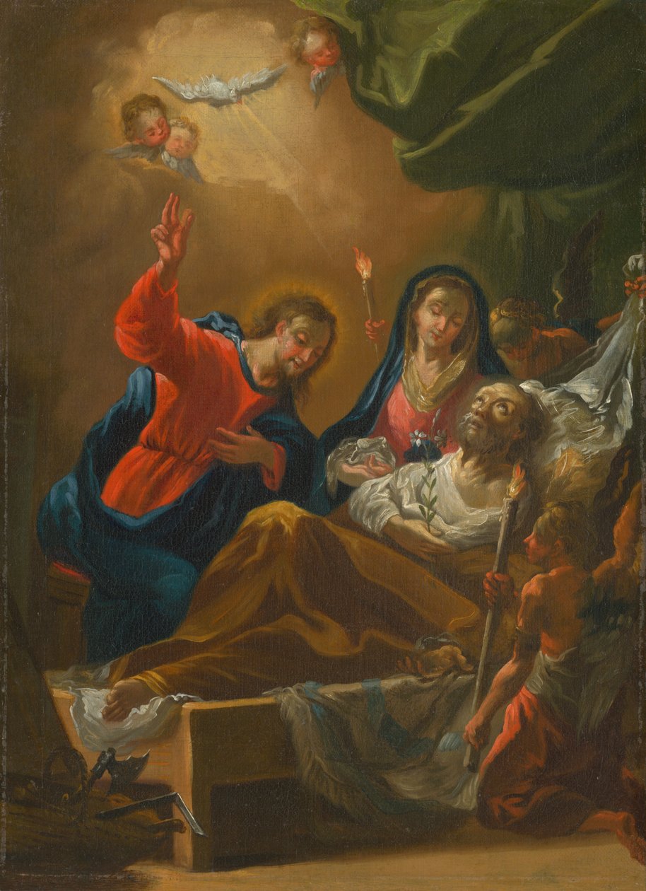 Tod des Heiligen Josef von Unbekannt