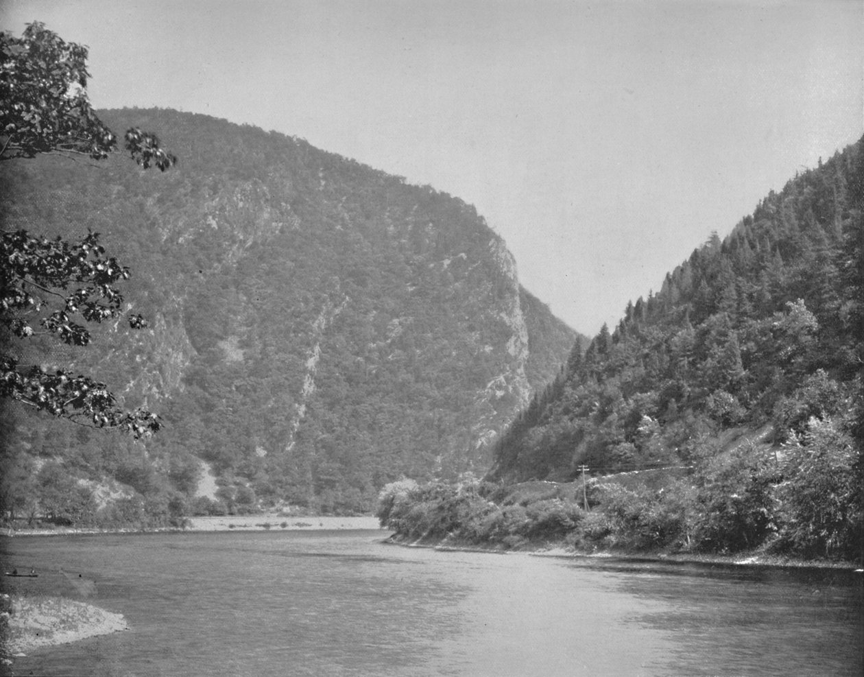 Delaware Water Gap, Monroe County, Penn, ca. 1897 von Unbekannt