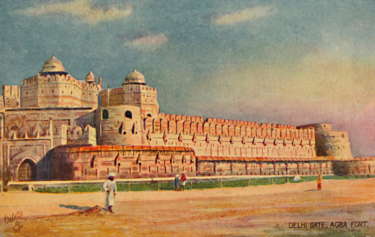 Delhi-Tor, Agra-Fort von Unbekannt