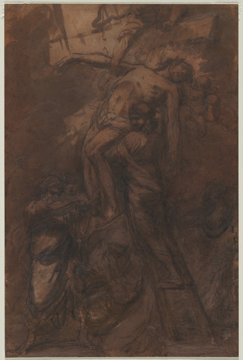 Abnahme vom Kreuz, 1600er Jahre von Unbekannt