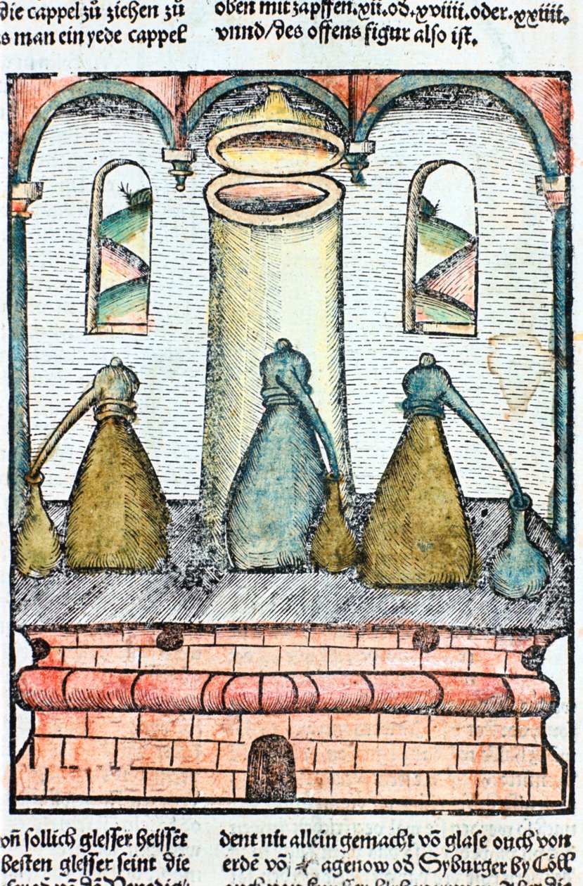 Destillation, 1500 von Unbekannt