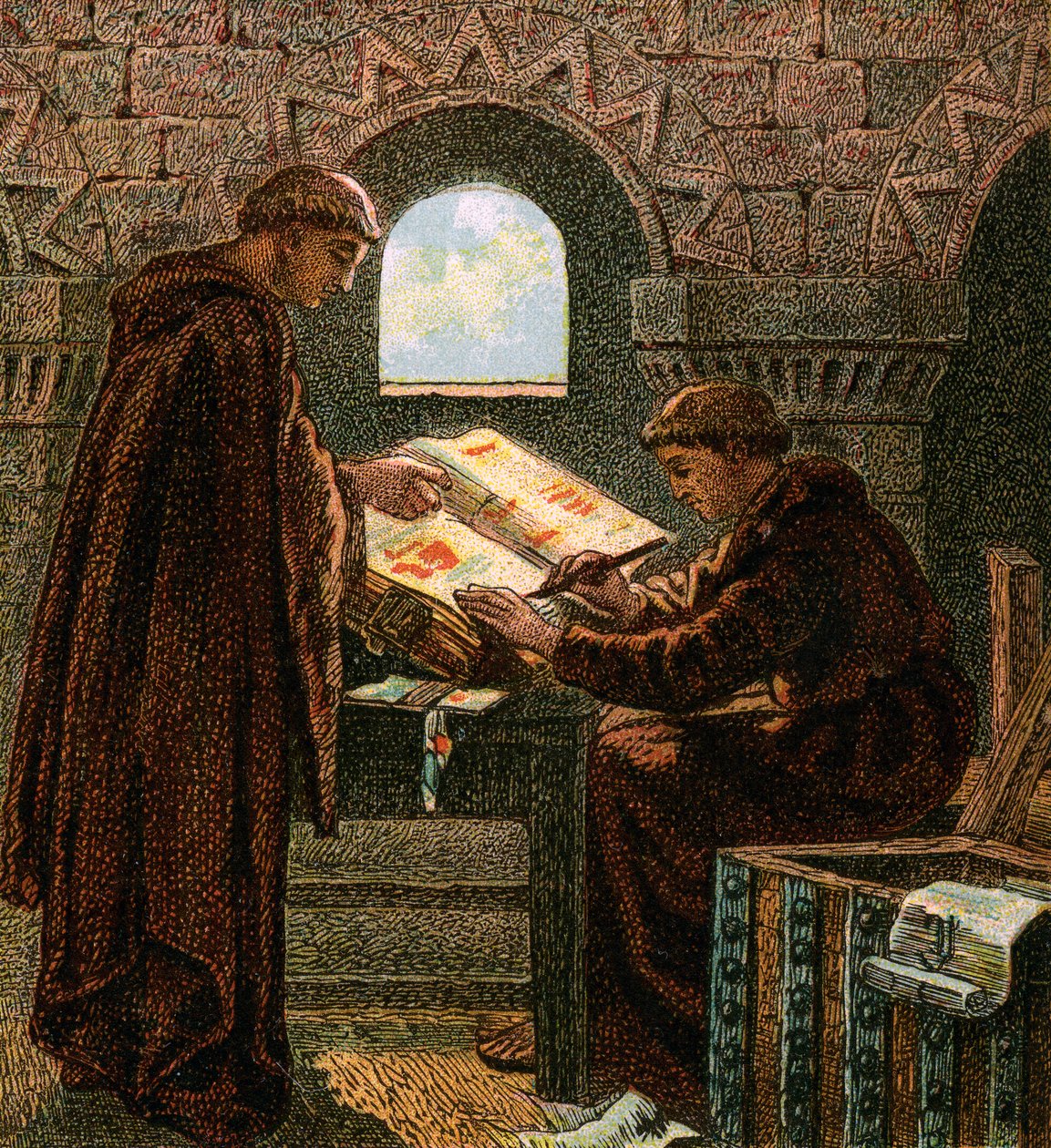 Domesday Book, ca. 1850 von Unbekannt
