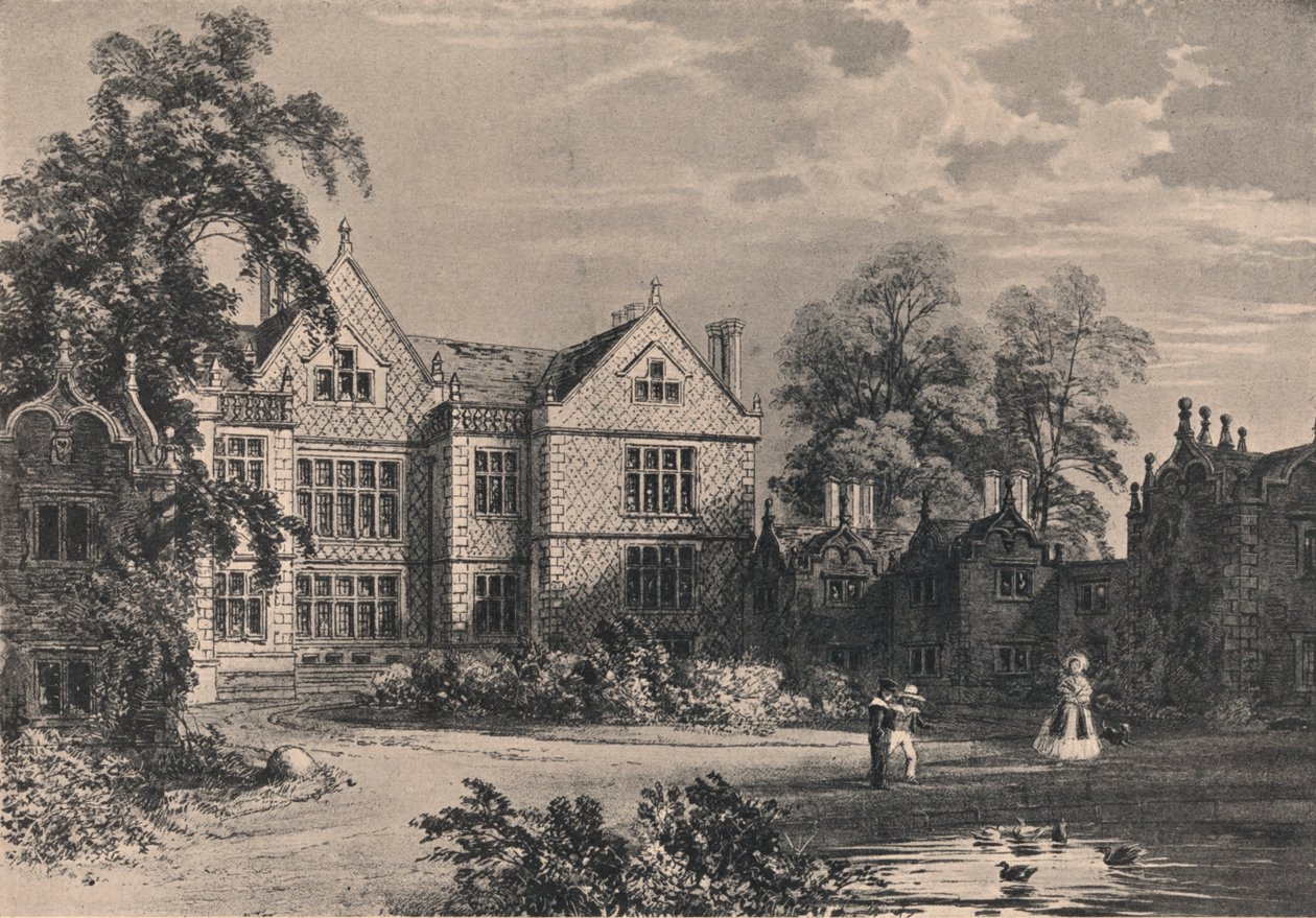 Dorfold Hall, Cheshire, 1915 von Unbekannt