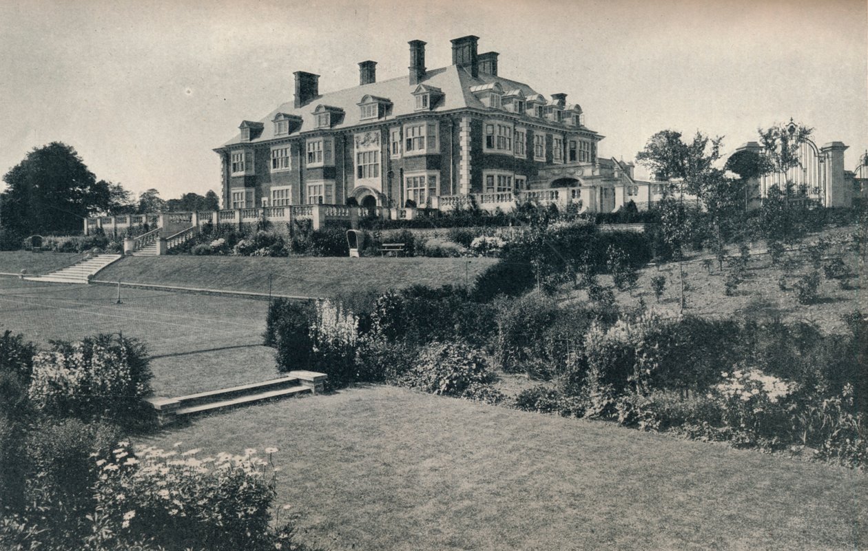 Dunchurch Lodge, in der Nähe von Rugby, um 1911 von Unbekannt