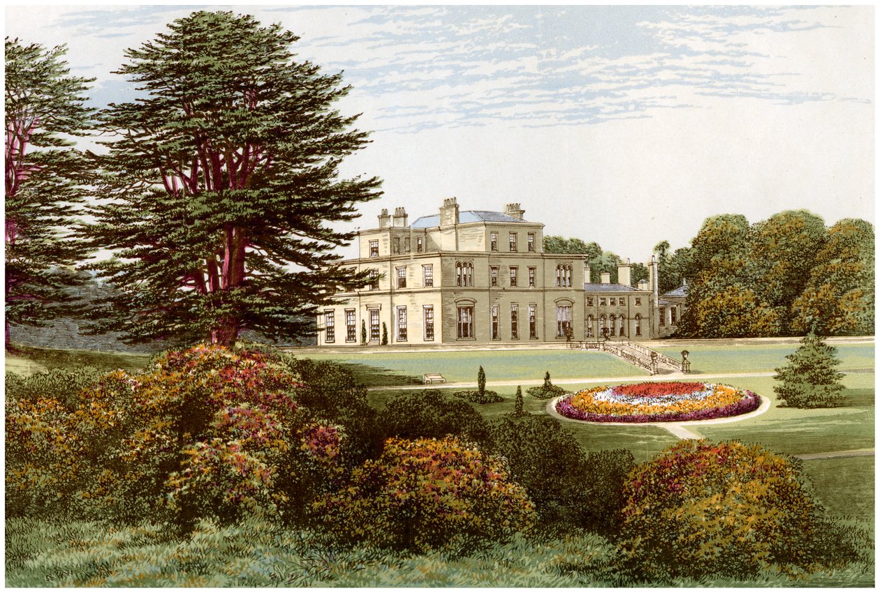 Eden Hall, Cumberland, Heimat von Baronet Musgrave, ca. 1880 von Unbekannt