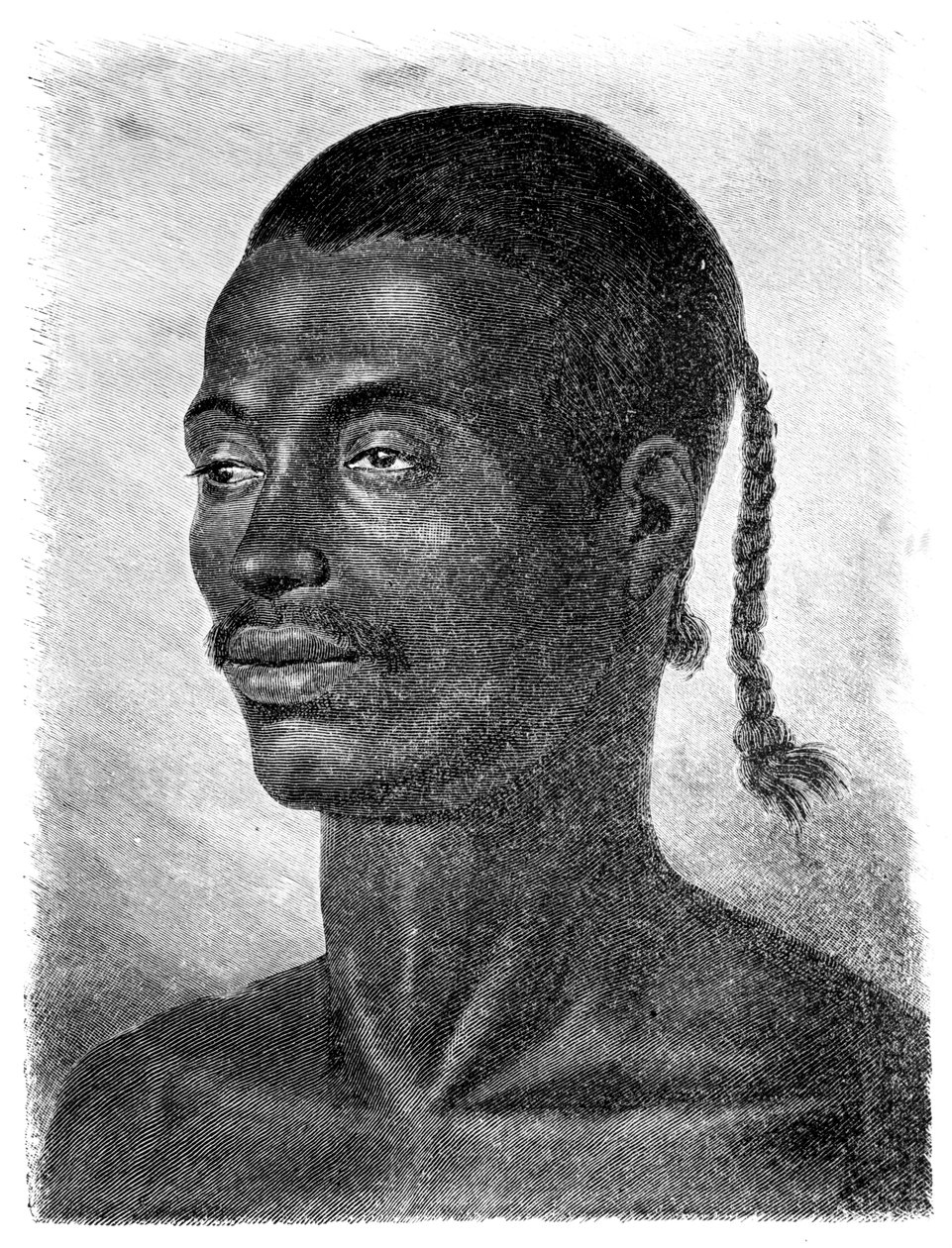 Ägyptisches Porträt, 1881 von Unbekannt