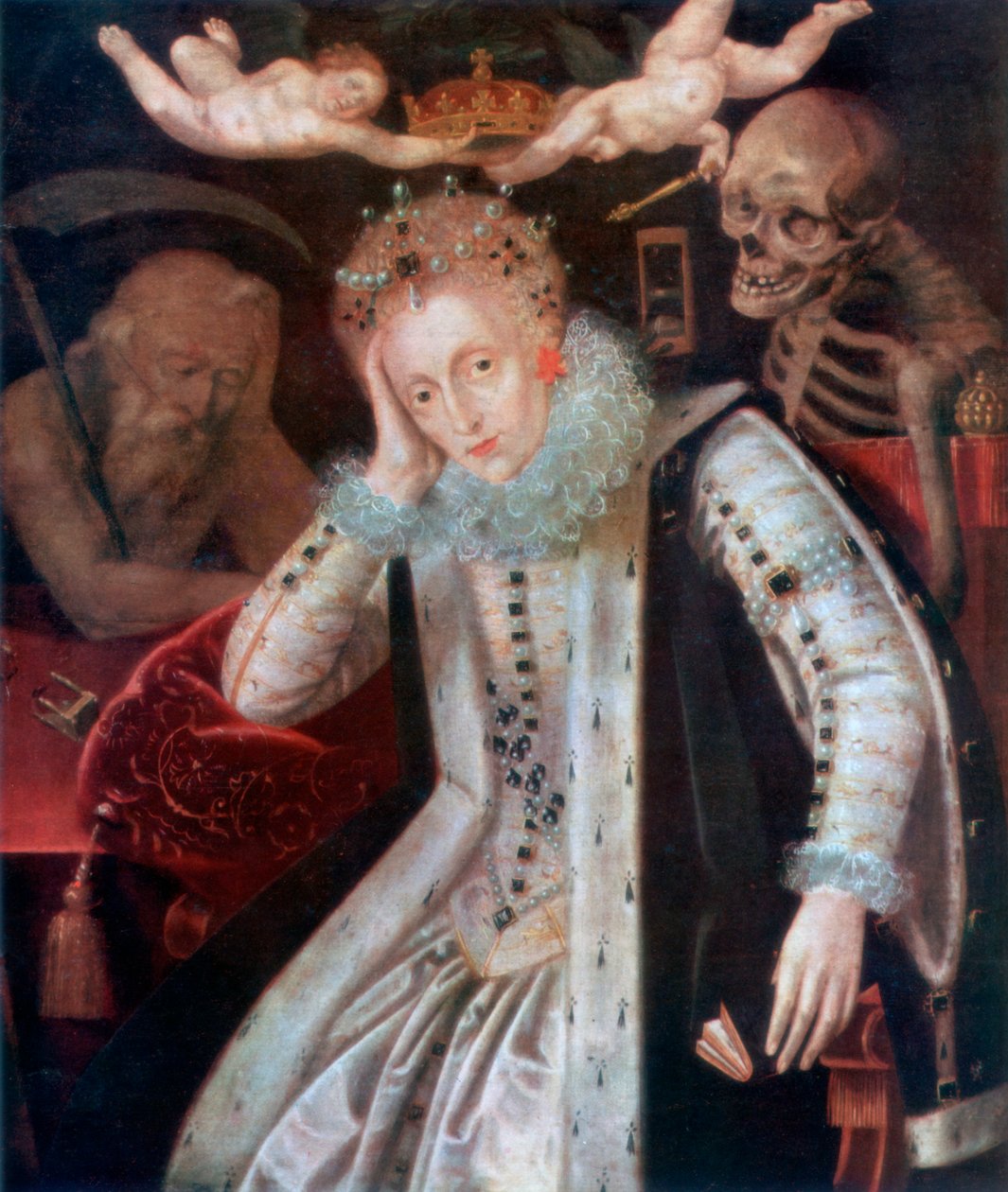 Elizabeth, die müde Souveränin, um 1610, 1937 von Unbekannt