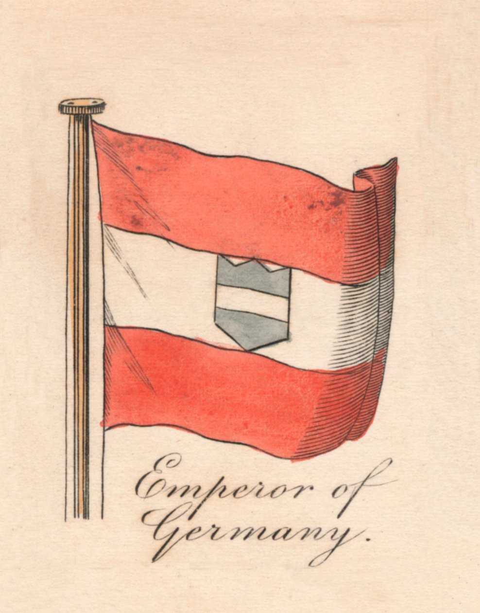 Kaiser von Deutschland, 1838 von Unbekannt