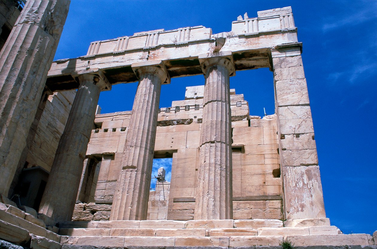 Eingang zur Akropolis, Athen, 5. Jahrhundert v. Chr. von Unbekannt