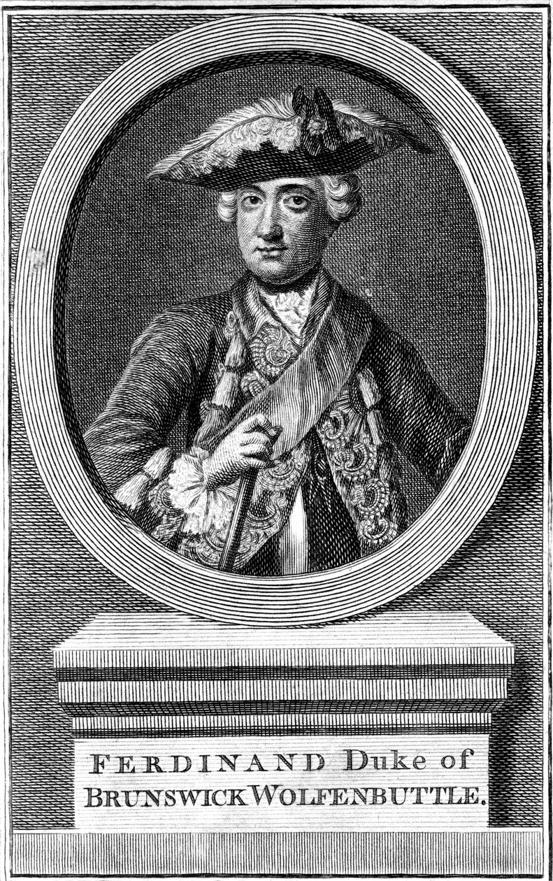 Ferdinand, Herzog von Braunschweig, 19. Jahrhundert von Unbekannt