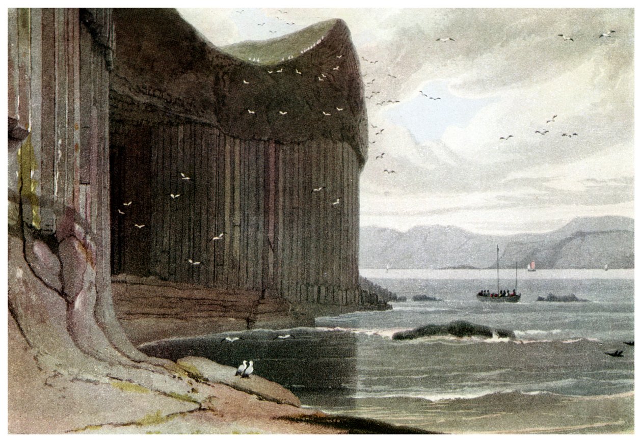 Fingals Höhle, Staffa, Äußere Hebriden, Schottland, 1814-1956 von Unbekannt