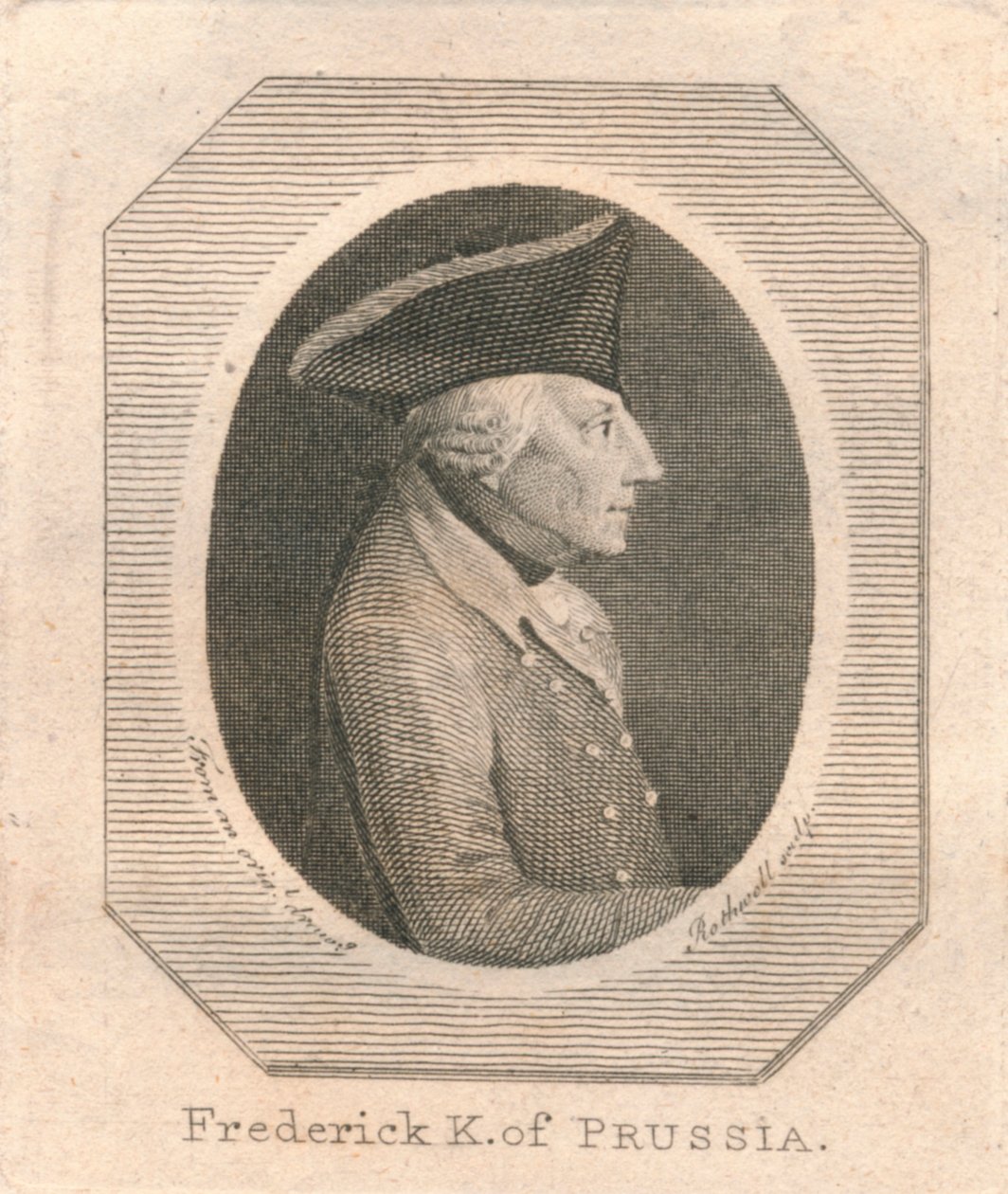 Friedrich K. von Preußen, ca. 1800 von Unbekannt