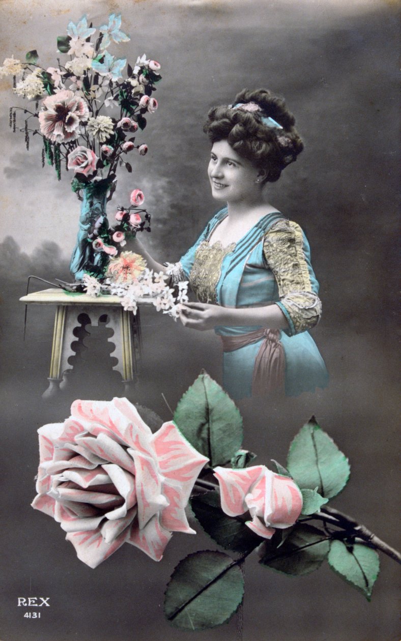 Französische Postkarte, ca. 1900 von Unbekannt