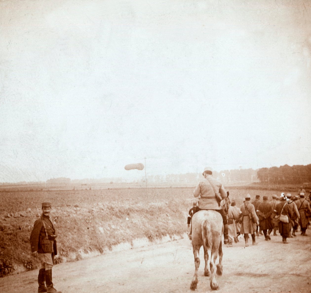 Französische Soldaten, um 1914-1918 von Unbekannt