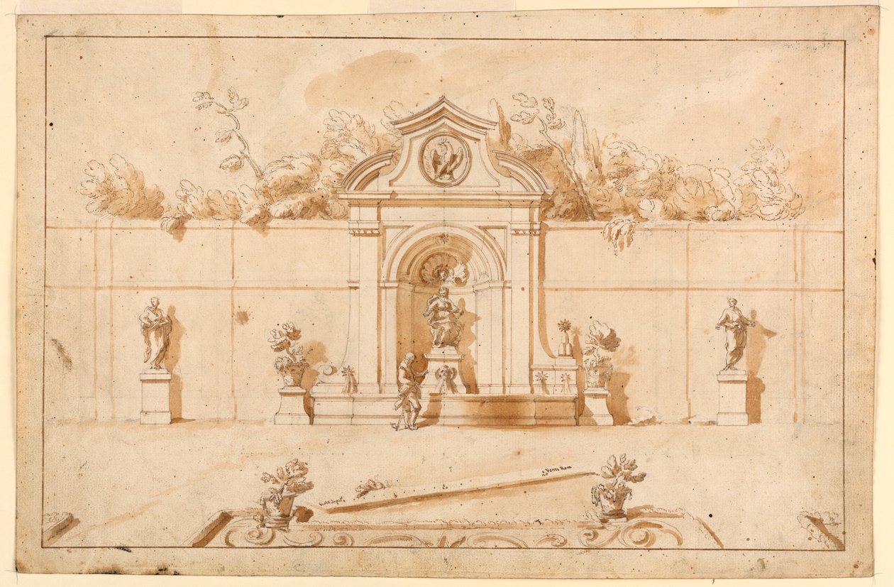 Gartenmauer von Unbekannt