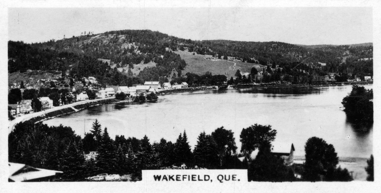 Gatineau-Tal, Wakefield, Quebec, Kanada, um 1920er Jahre von Unbekannt