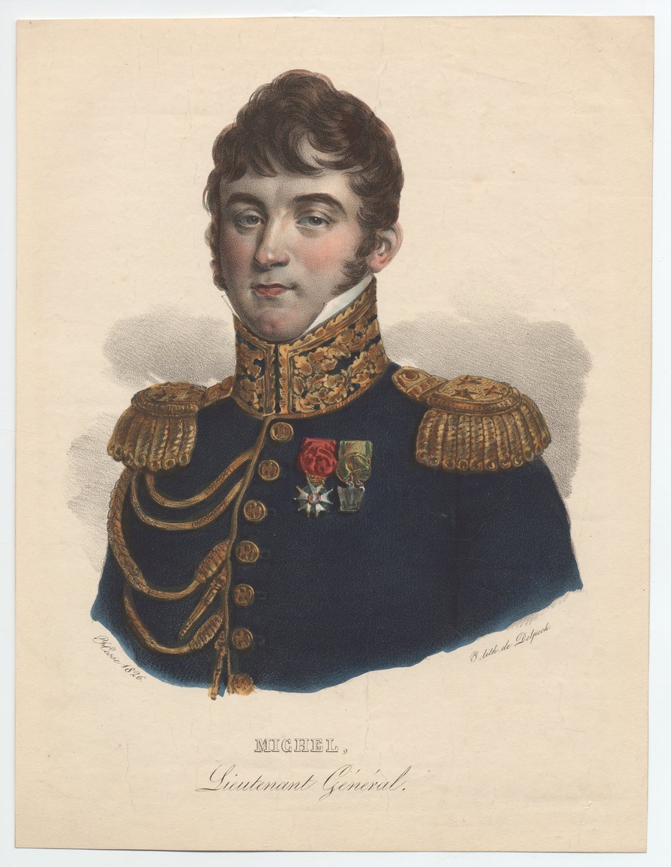 General Claude-Étienne Michel 1772-1815, 1835 von Unbekannt