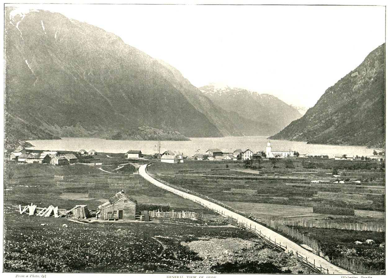 Gesamtansicht, Odde, Norwegen, 1895 von Unbekannt