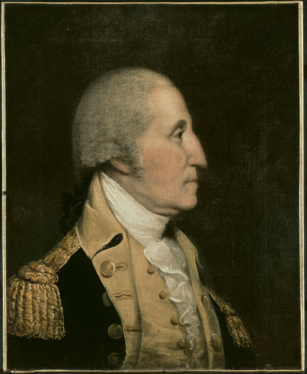George Washington, um 1790er von Unbekannt