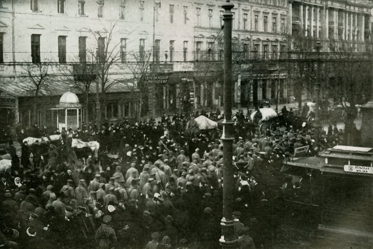 Deutsche Gefangene in Warschau von Unbekannt