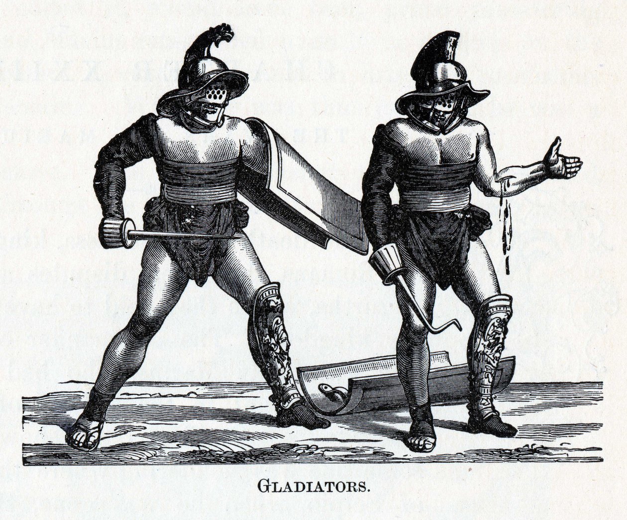 Gladiatoren, 1882 von Unbekannt