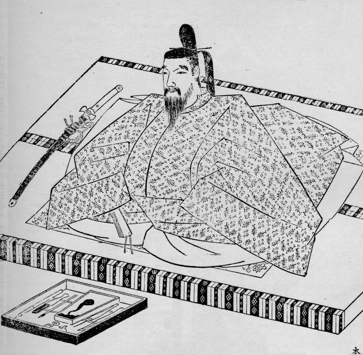 Go-Daigo, Kaiser von Japan, 1907 von Unbekannt