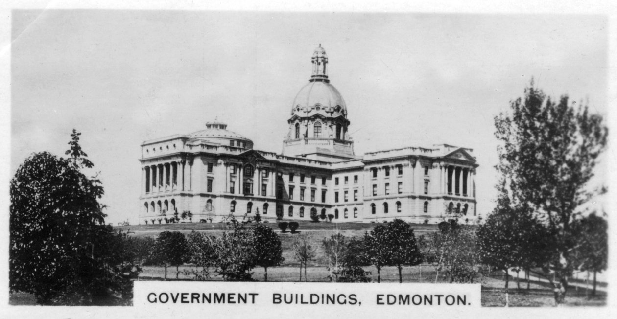Regierungsgebäude, Edmonton, Alberta, Kanada, ca. 1920er von Unbekannt