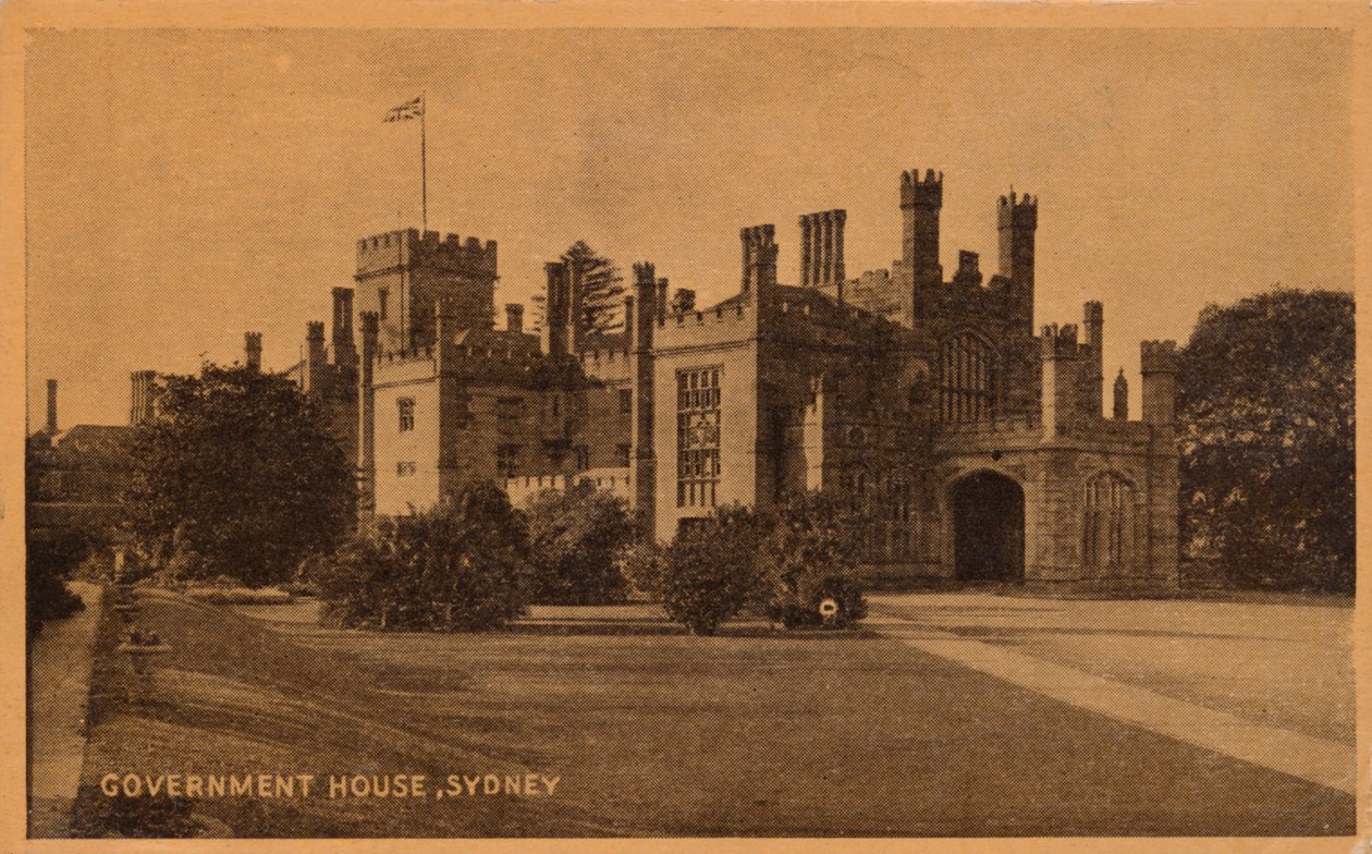 Regierungshaus, Sydney, ca. 1900 von Unbekannt