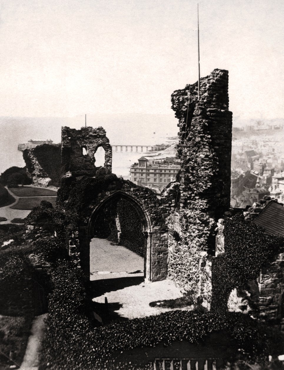 Hastings Castle, Sussex von Unbekannt