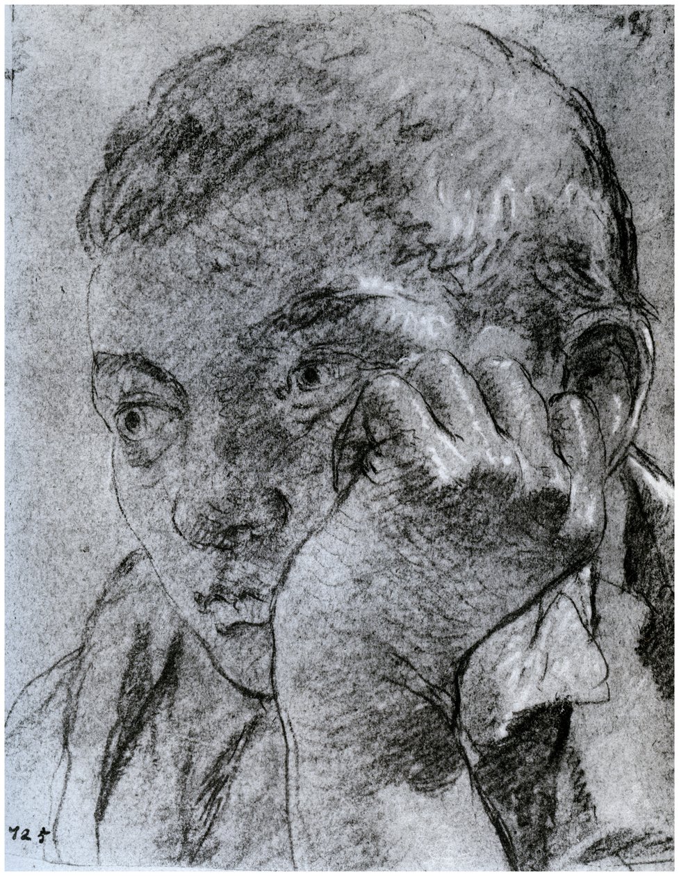 Kopf eines Jugendlichen, um 1750-1753, 1958 von Unbekannt